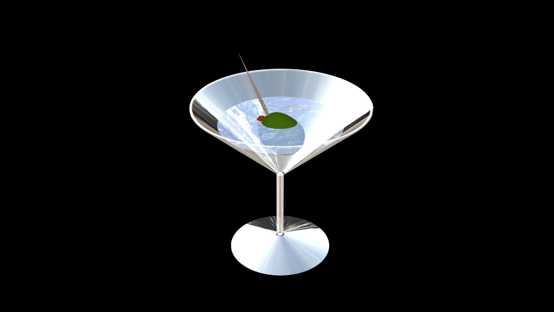 Martini - 3D Model made in Motion