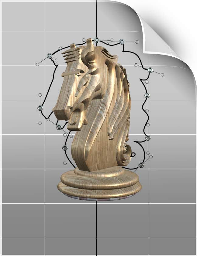 3D Model - Knight Piece icon