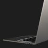 MacBook 3D model back right view