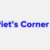 Piet's Corner Title