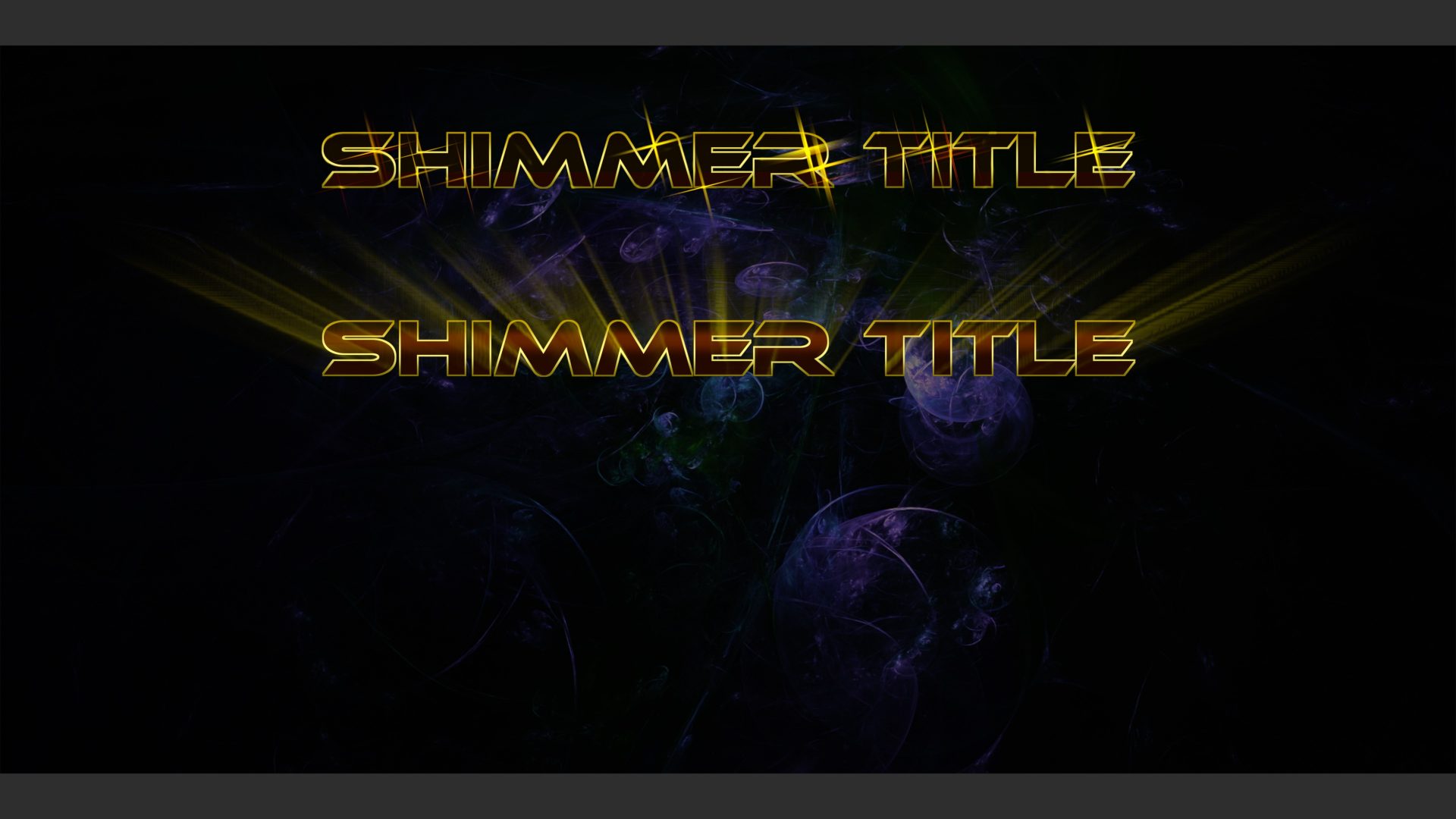 shimmer stockx