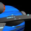 Space Shapes Font completed models