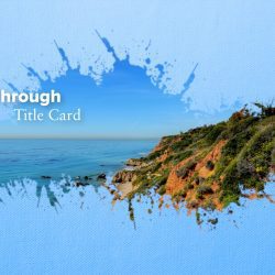 Ink Through Title Card