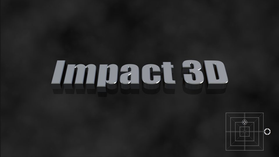 Impact 3D Title for FCPX