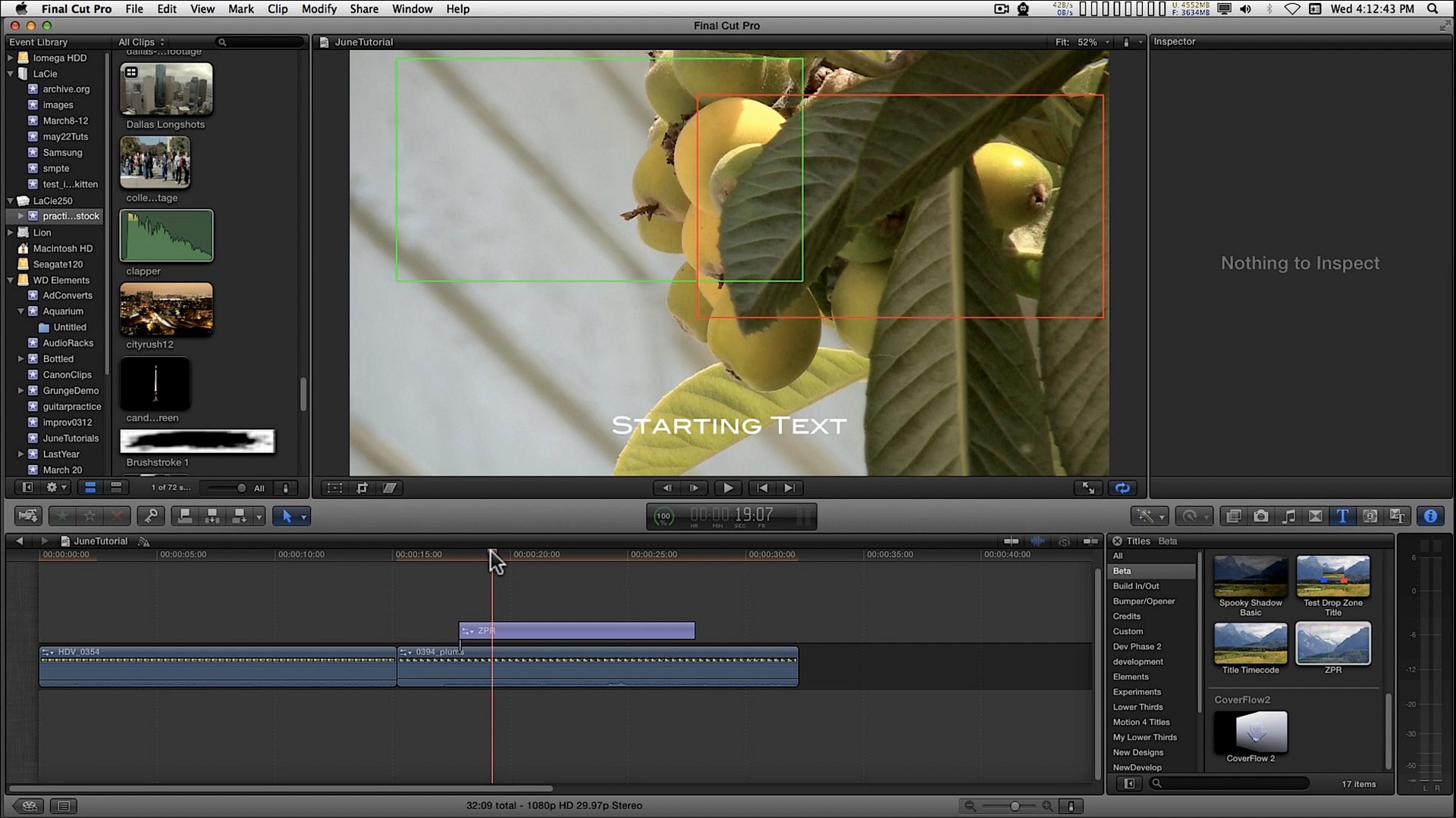 ZPR - Zoom Pan Return — Title for FCXP —  | Final Cut Pro  Plugins Tools Creations