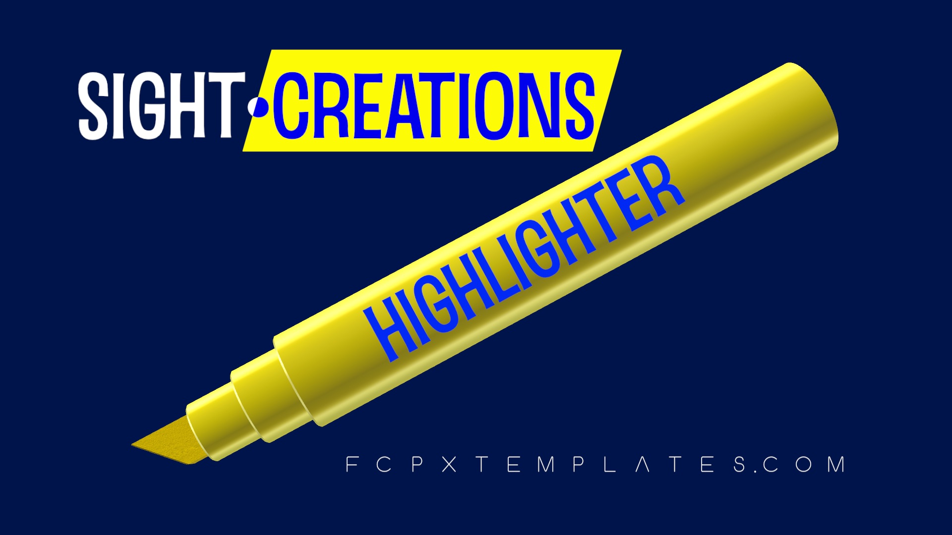 Highlighter User Guide: Highlighter 2 Effects bundle for FCPX