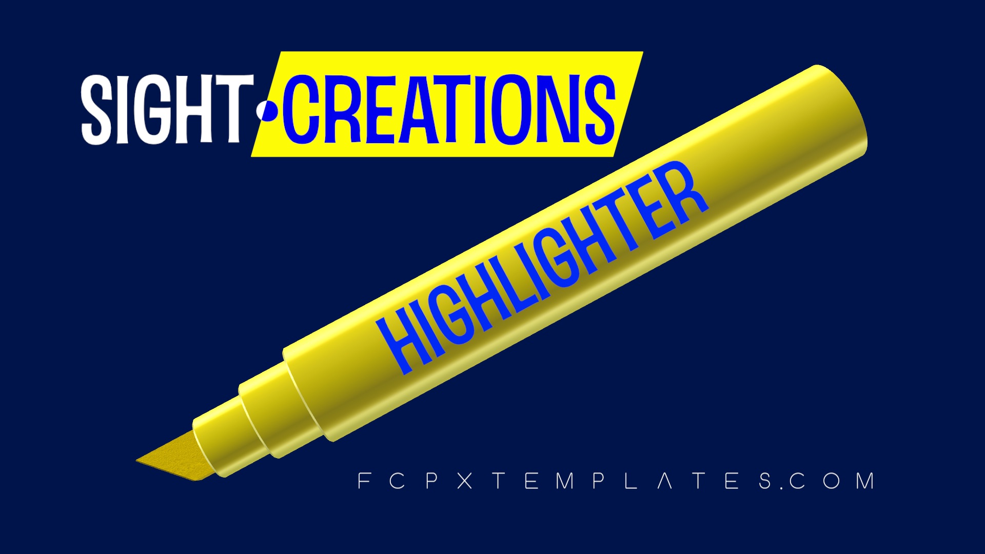 Highlighter — The Best Graphics Power Tools for FCPX