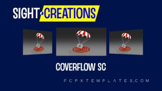 Coverflow effect template for FCPX
