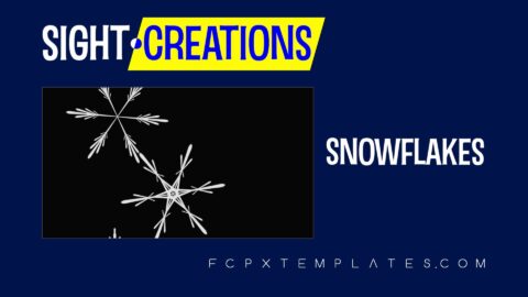Snowflakes Generator for FCPX