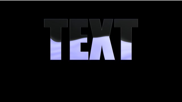 Liquid Fill Animated Texture 1 Liquid Fill Text Animated Texture