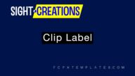 Clip Label plugin for fcpx - quick and easy identification labels