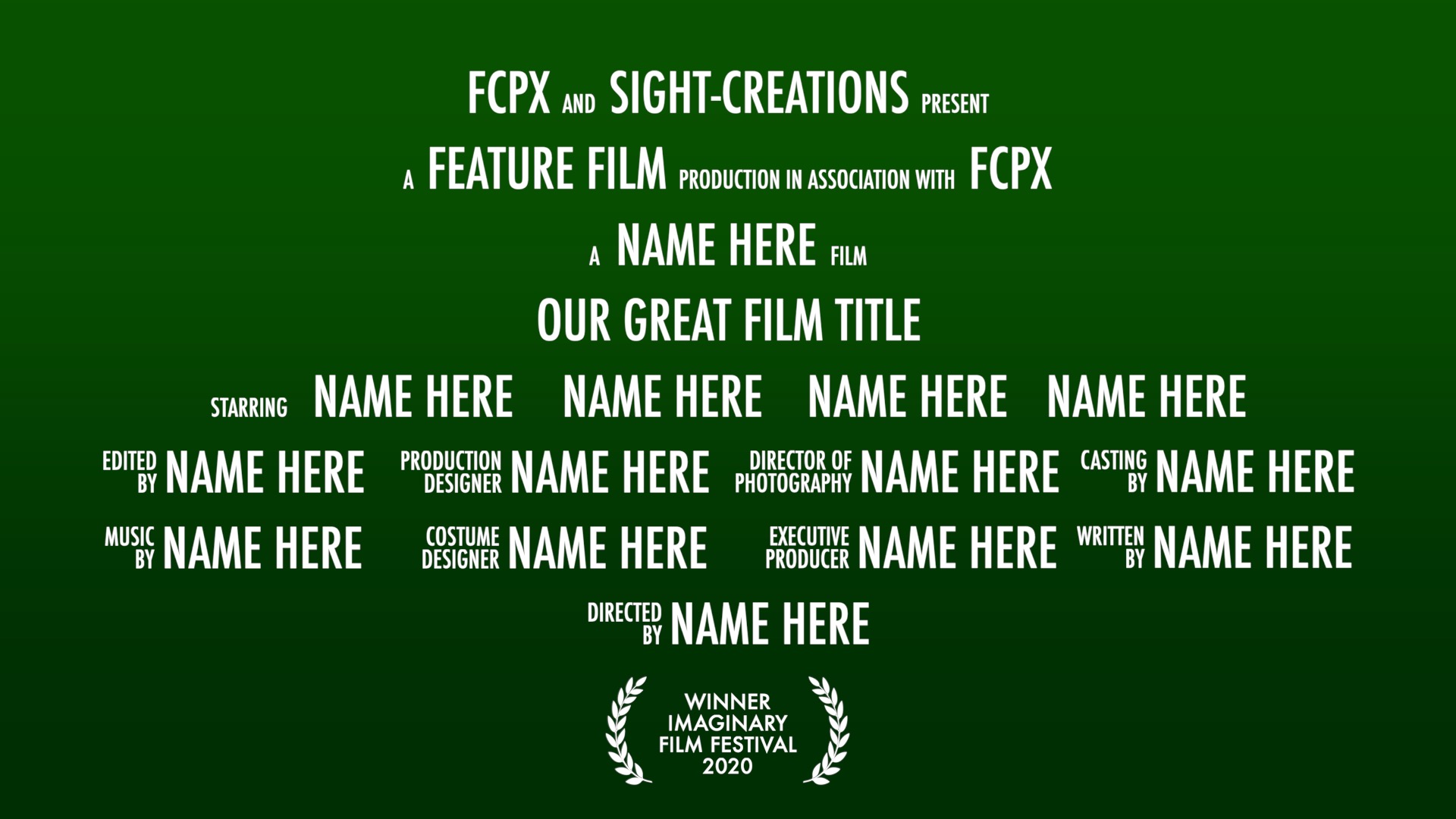 Trailer Card — As Easy as it Gets — FCPXTemplates