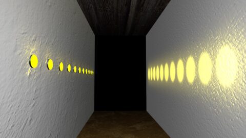 creating lighting with textures