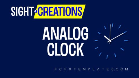 Analog Clock Effect for FCPX