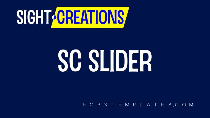 SC Slider Transition — FCPXTemplates