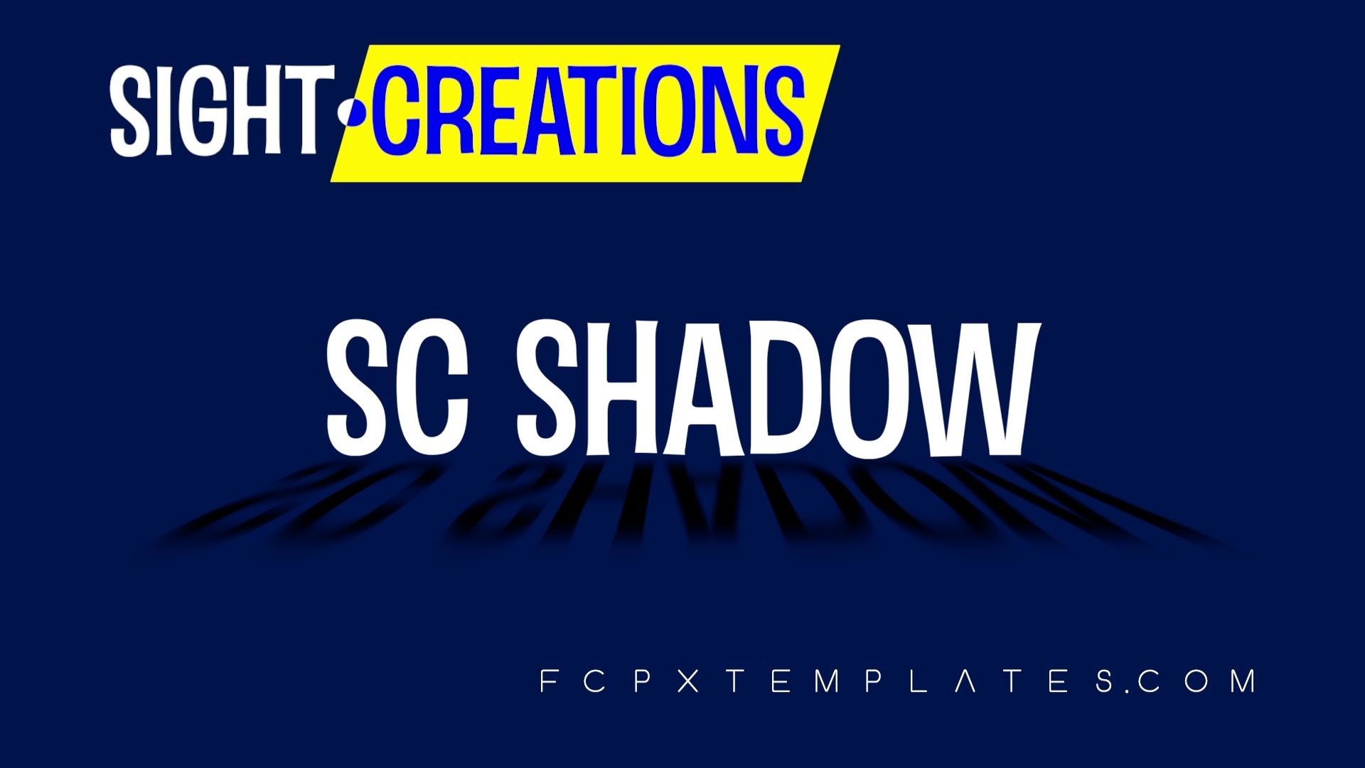 SC Shadow effect for Final Cut Pro