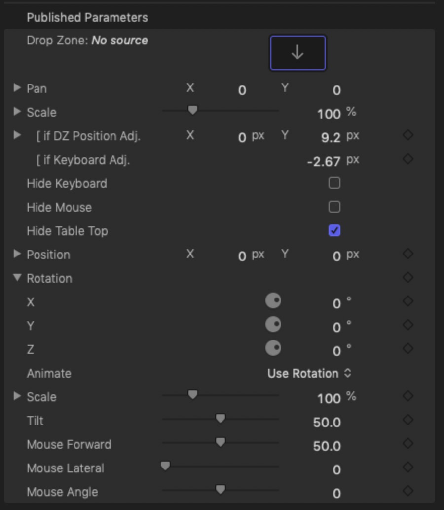 iMac Model Generator Parameters