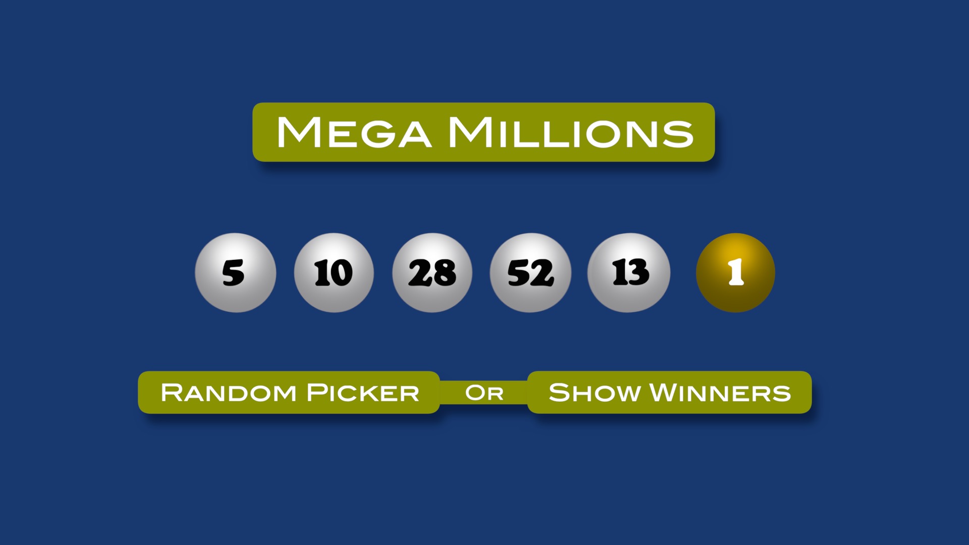 Lottery - Mega Millions