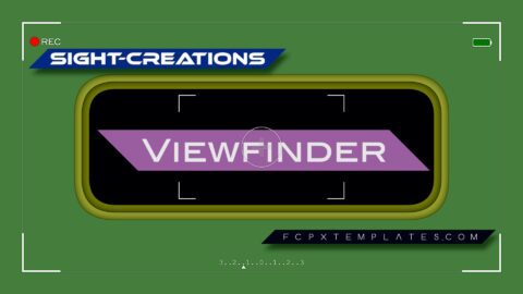 Viewfinder effect for FCPX