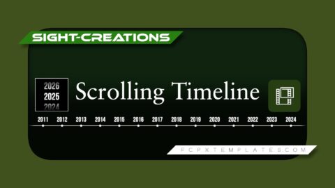 Scrolling Timeline for Final Cut Pro