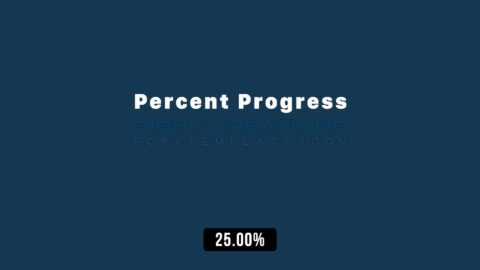 Percent Progress effect for FCPX